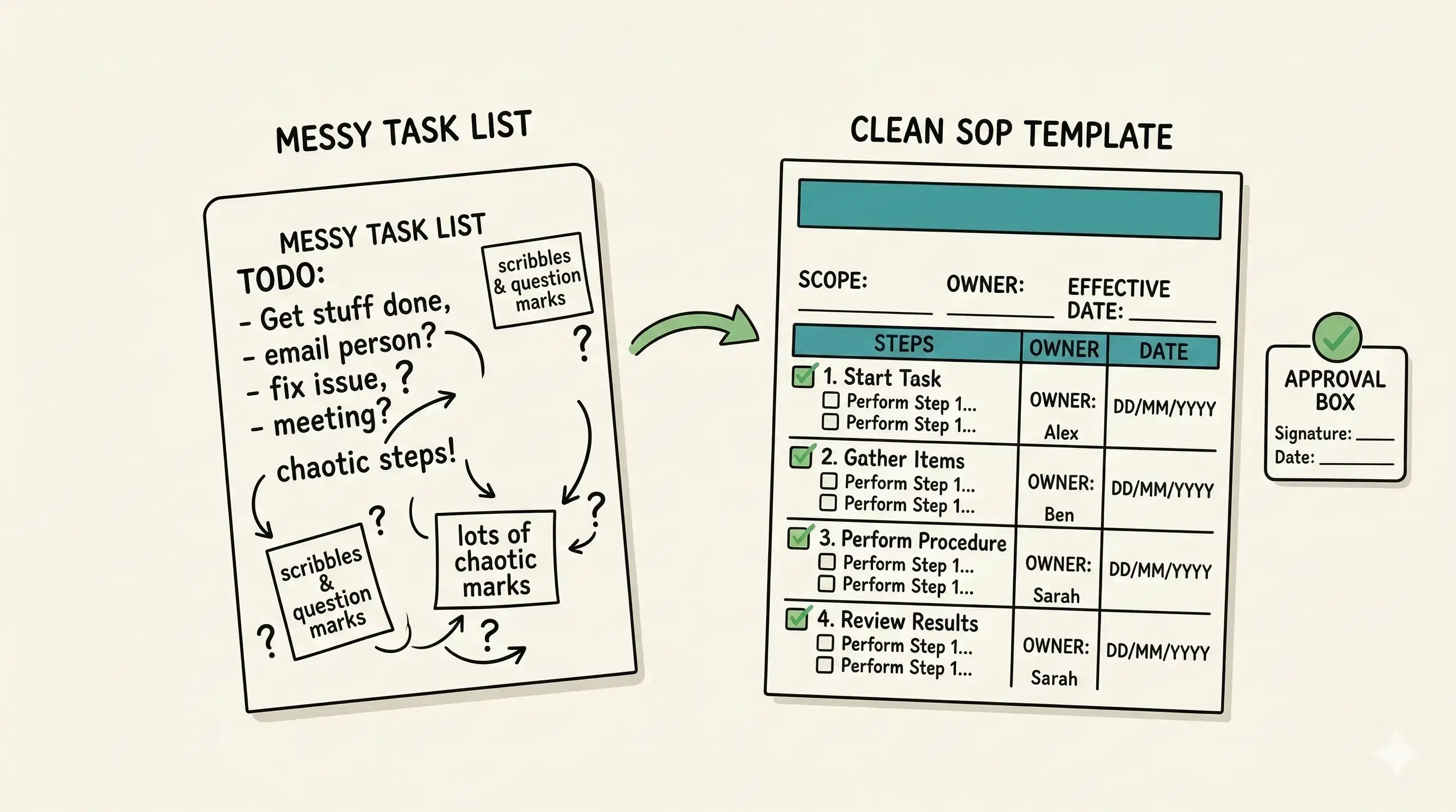How to Use Standards of Procedure Templates the Right Way